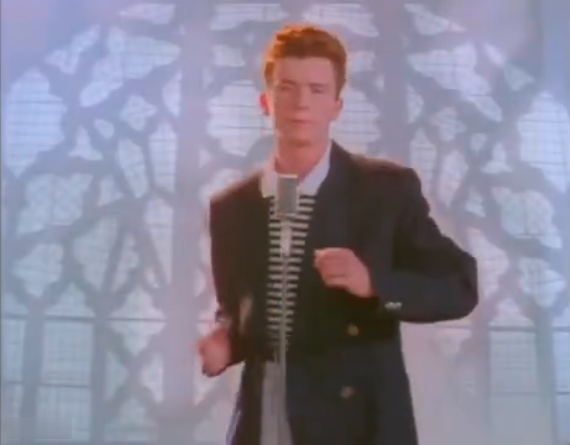 Rickrolling