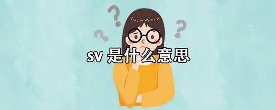 sv是什么意思