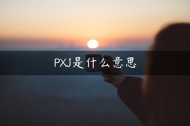 PXJ是什么意思