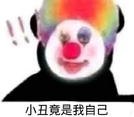 小丑竟是我自己是什么意思