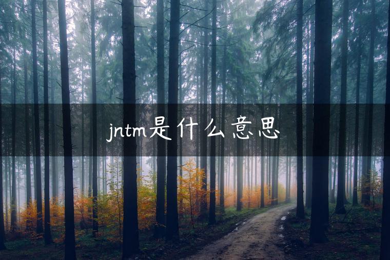 jntm是什么意思