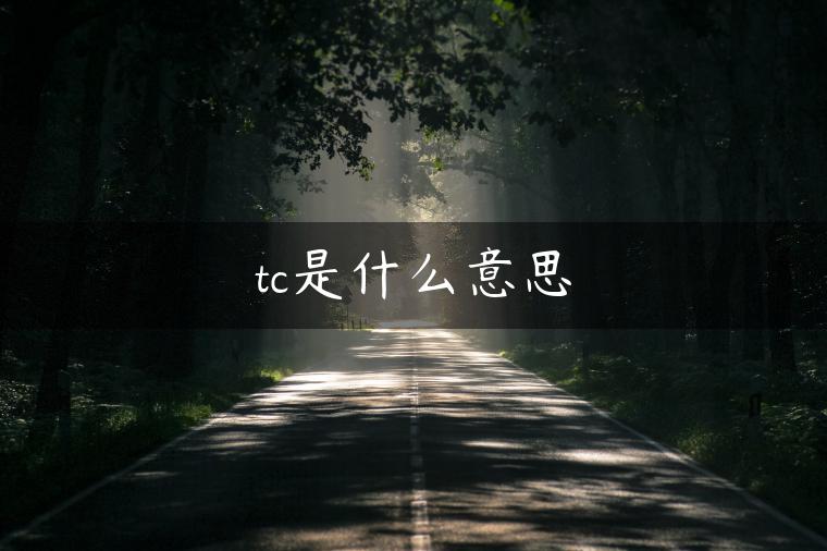 tc是什么意思