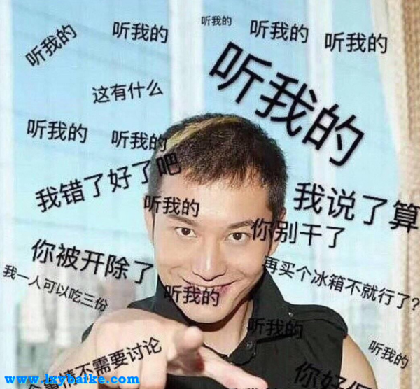 听我的，我说了算